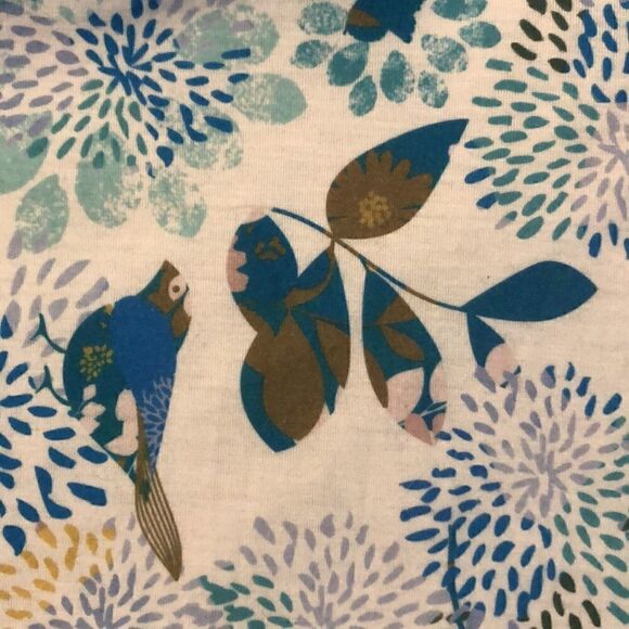 French Bazaar women’s floral/bird tunic size L - Picture 6 of 6